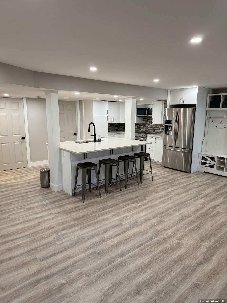 Legal Suite — Main Living Area